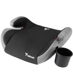 Teknum Pluto Car Seat Booster Group 2/3 15Kg–36Kg 4–12 Years, Color: Grey