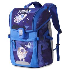 Sunveno Ergonomic School Bag 14.1 Inch Laptop Compatible, Color: Blue