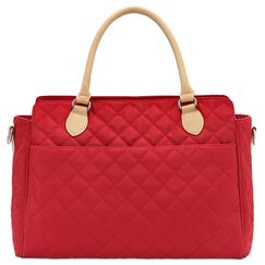Sunveno Styler Fashion Diaper Bag 25.9L With 11 Pockets And Shoulder Strap, Color: red