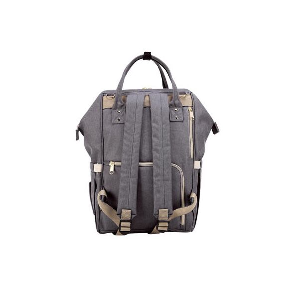 Sunveno Mamma Diaper Backpack And Breast Pump Bottle Bag Set, Color: Grey, 4 image