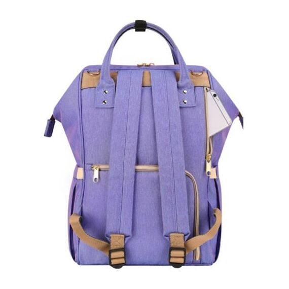 Sunveno Diaper Bag, Color: Blue Purple, 6 image