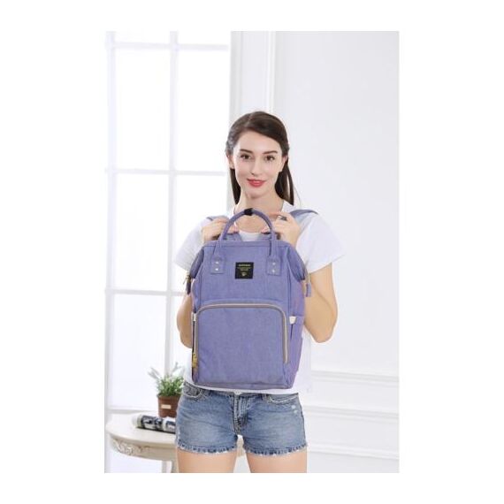 Sunveno Diaper Bag, Color: Blue Purple, 9 image