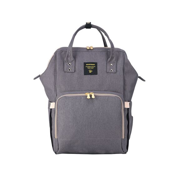 Teknum 3 In 1 Stroller Black With Sunveno Diaper Bag And Hooks 0–3 Years Up To 18Kg, Color: Grey, 6 image