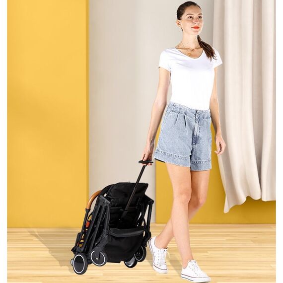 Teknum Travel Lite Stroller Sld Cabin Fold 0–4 Years Up To 22Kg, Color: Black, 16 image