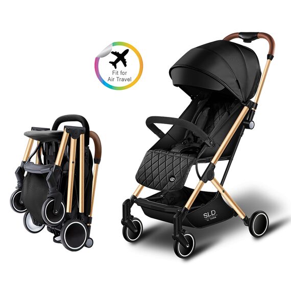 Teknum Travel Lite Stroller Sld Cabin Fold 0–4 Years Up To 22Kg, Color: Black, 8 image