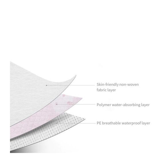 Sunveno Disposable Baby Bibs 20 Pcs, Color: pink, 7 image