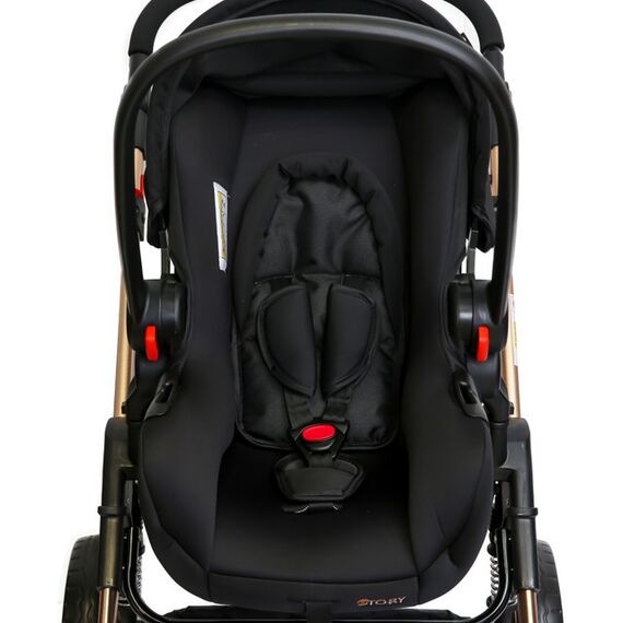 Teknum Infant Car Seat 0-12 Months 0-13Kg, Color: Black, 6 image