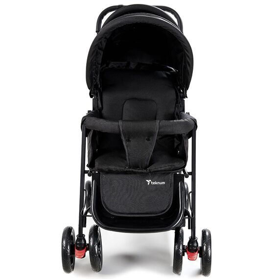 Teknum Double Baby Stroller Twin 6-36 Months 20Kg, Color: Black, 13 image