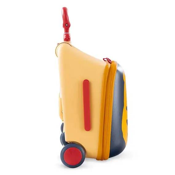 Teknum 3In1 Ride On Suitcase 34L 3+ Years Up To 70Kg, Color: Yellow Wave, 5 image
