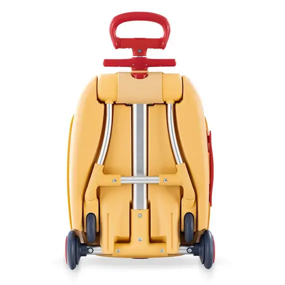 Teknum 3In1 Ride On Suitcase 34L 3+ Years Up To 70Kg, Color: Yellow Wave, 6 image