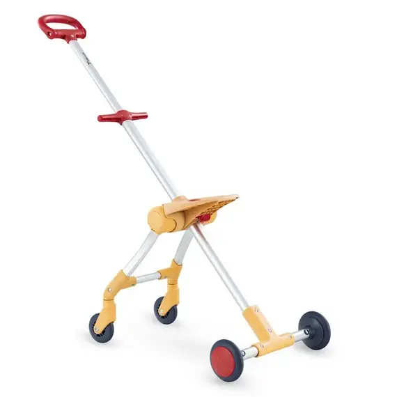 Teknum 3In1 Ride On Suitcase 34L 3+ Years Up To 70Kg, Color: Yellow Wave, 8 image