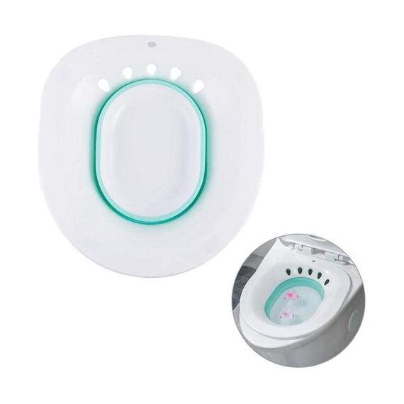 Sunveno Postpartum Sitz Bath For Perineal Care, Color: Green, 3 image