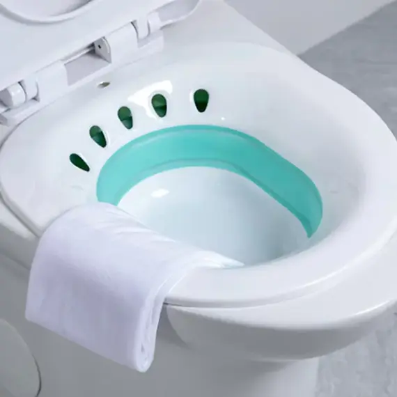 Sunveno Postpartum Sitz Bath For Perineal Care, Color: Green, 7 image