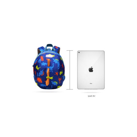 Sunveno Kids Backpack With Safety Harness 2-8 Years, Color: Blue, 18 image