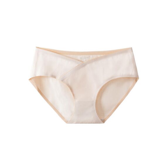 Sunveno Maternity Seamless Low Waist Briefs Set Of 5, Color: Multicolor, Maternity Size: L, 7 image