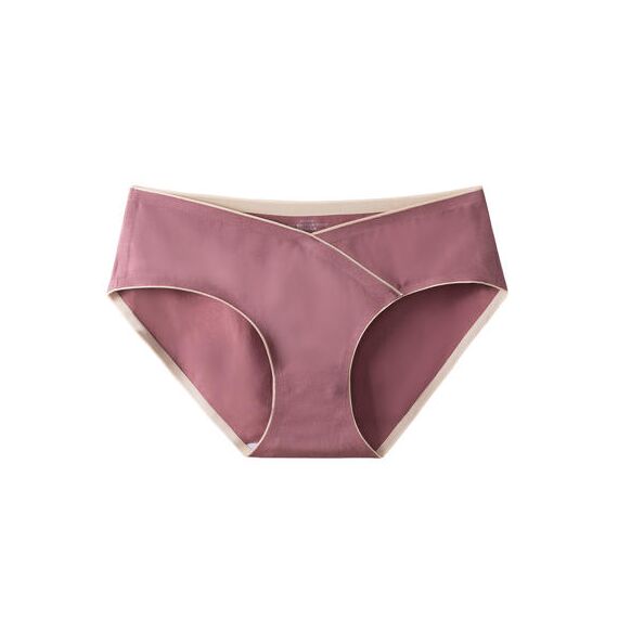 Sunveno Maternity Seamless Low Waist Briefs Set Of 5, Color: Multicolor, Maternity Size: L, 8 image