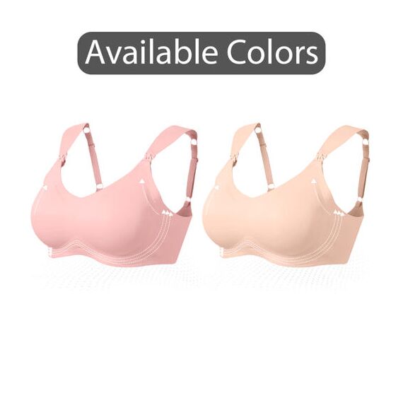 Sunveno Maternity Feeding Bra, Color: pink, Maternity Size: L, 18 image