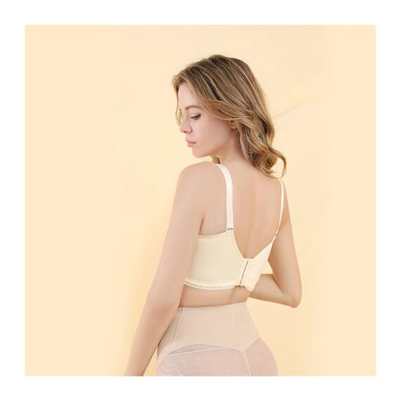 Sunveno Maternity Nursing Bra, Color: Skin, Maternity Size: 85D, 3 image