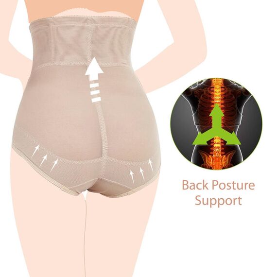 Sunveno Maternity Postpartum Abdominal Pant Style Belt, Color: Beige, Maternity Size: XL, 5 image