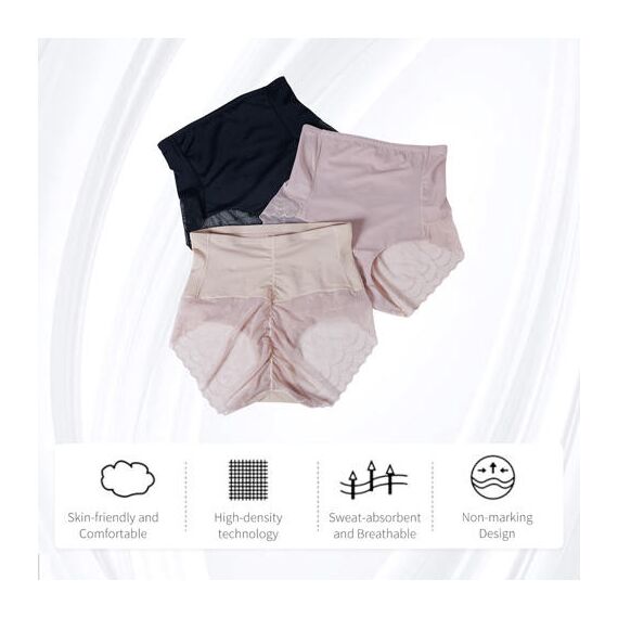 Sunveno Maternity Shape Panties, Color: Black, Maternity Size: XL, 4 image