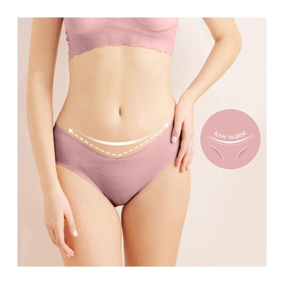 Sunveno Maternity Ultra Lite Pantie, Color: Brown, Maternity Size: XL, 2 image
