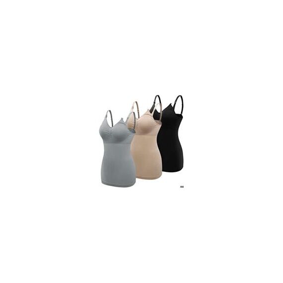 Sunveno Maternity Nursing Tank, Color: Black, Maternity Size: L, 8 image