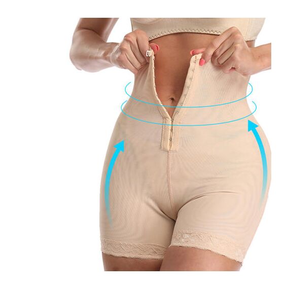 Sunveno Postpartum Belly Shaper, Color: Nude, Maternity Size: M