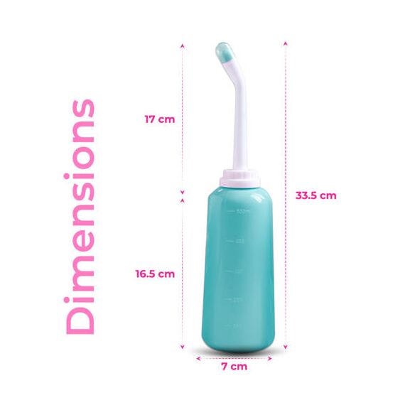 Sunveno Portable Bidet 500Ml, Color: Blue, 14 image