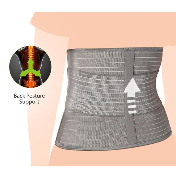 Sunveno Postpartum Abdominal Maternity Belt, Color: Grey, Maternity Size: L/XL, 5 image