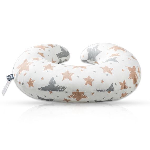 Little Story Fiberfill Newborn Lounger Bed With Feeding Pillow, Color: Multicolor, 10 image