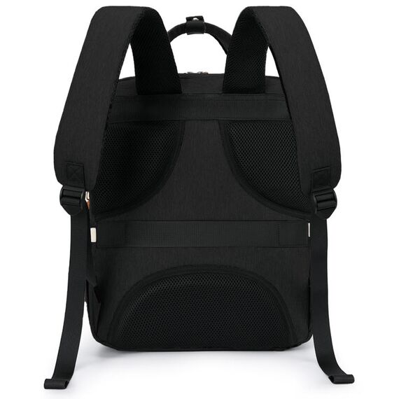 Little Story 2In1 Diaper Bag With Sanitizer Bottle Keychain & Stroller Hooks, Color: Black, 8 image