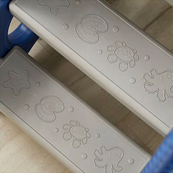 Little Story 3In1 Swing With Slide, Color: Blue, 4 image