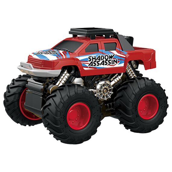 Little Story 4X4 Inertia Die Cast Car, Color: red, 3 image