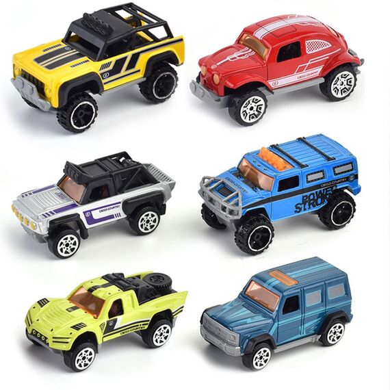 Little Story Alloy Glide Racer Toy Car 6Pcs, Color: Multicolor, 2 image