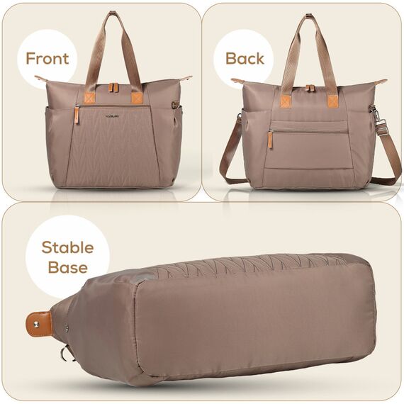 Little Story Zurich Pack And Go Baby Travel Diaper Bag, Color: Beige, 4 image