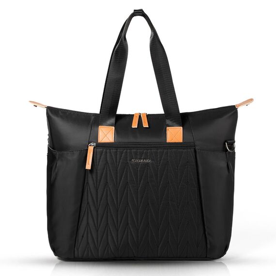 Little Story Zurich Pack And Go Baby Travel Diaper Bag, Color: Black
