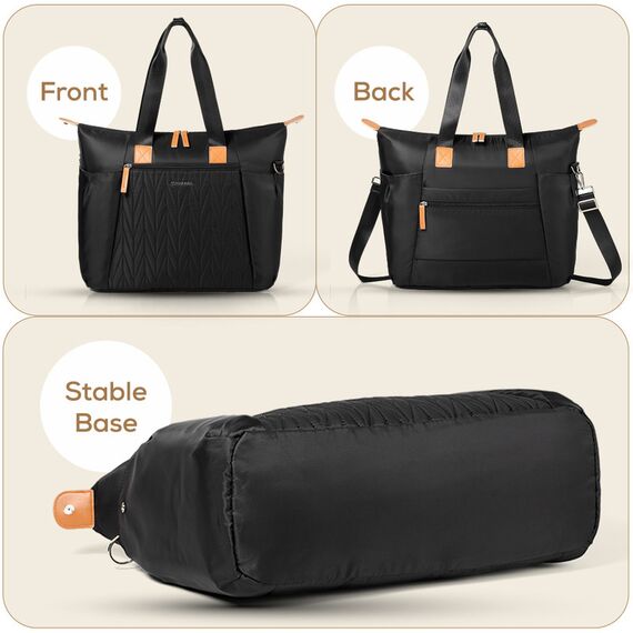 Little Story Zurich Pack And Go Baby Travel Diaper Bag, Color: Black, 4 image