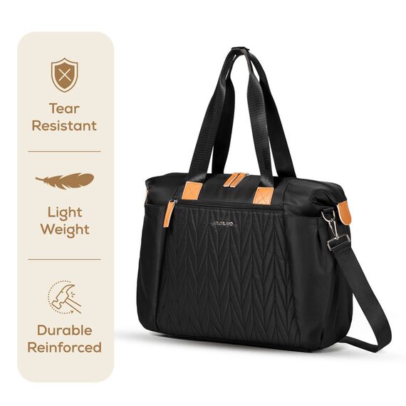 Little Story Zurich Pack And Go Baby Travel Diaper Bag, Color: Black, 6 image