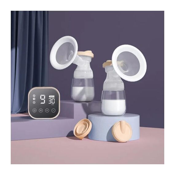 Sunveno Smart Automatic Dual Breast Pump With Controller 220Ml Rechargeable, 8 image