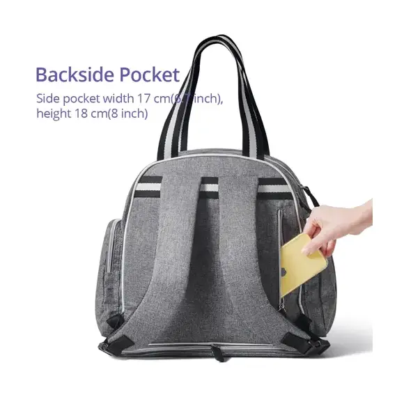 Sunveno Signature Maternity Diaper Bag 22L Convertible Expandable, 15 image