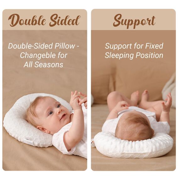 Sunveno Infant Head Shaper Pillow 29X22X5Cm, 4 image
