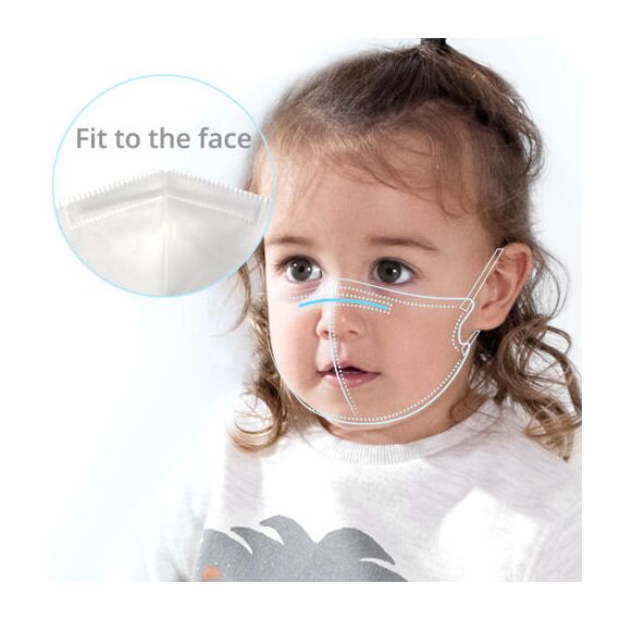Sunveno Child Face Mask 5 Pcs, 3 image