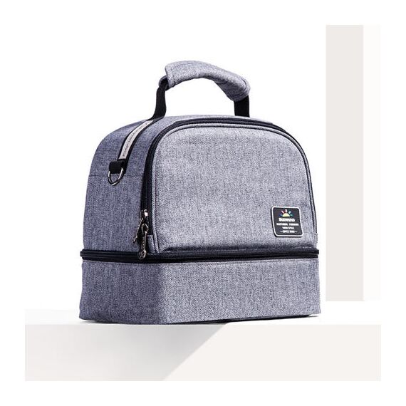 Sunveno Insulated Bottle Lunch Bag 9L Dual Compartment, 8 image