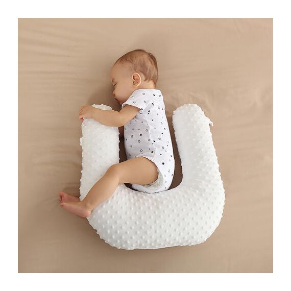 Sunveno Portable Baby Anti-Spill U Shape Pillow With 10° Slope Pad, 3 image