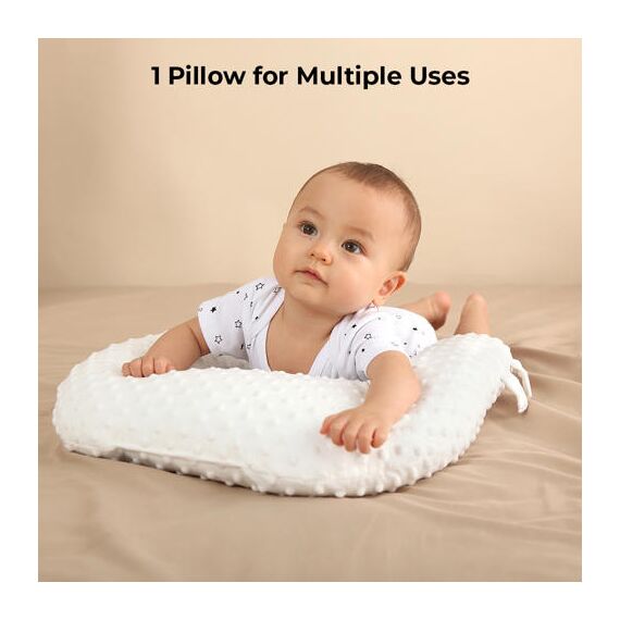 Sunveno Portable Baby Anti-Spill U Shape Pillow With 10° Slope Pad, 7 image