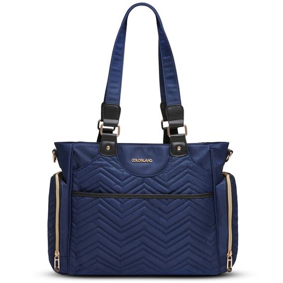Little Story Matilda Diaper Bag, Color: Navy Blue