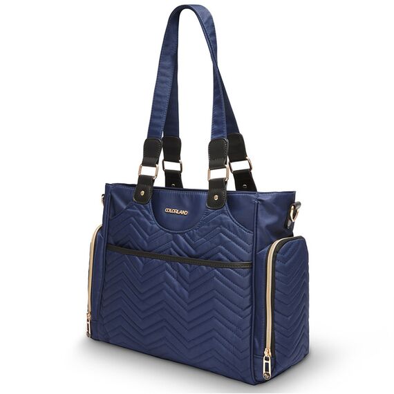 Little Story Matilda Diaper Bag, Color: Navy Blue, 3 image