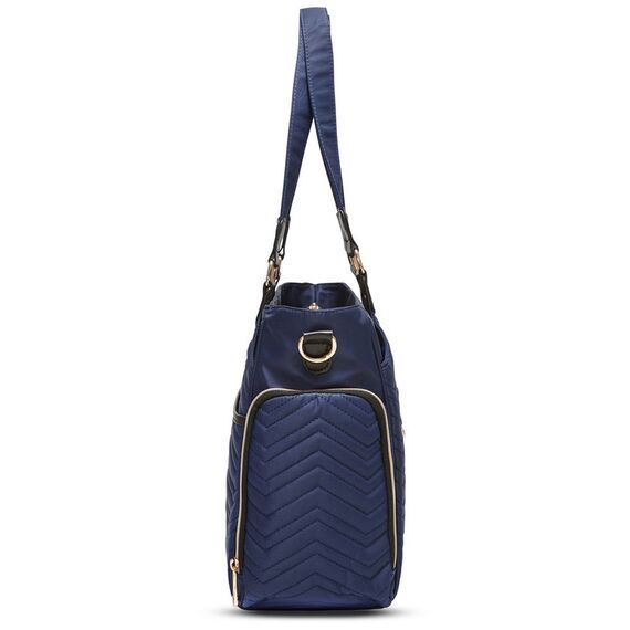 Little Story Matilda Diaper Bag, Color: Navy Blue, 4 image
