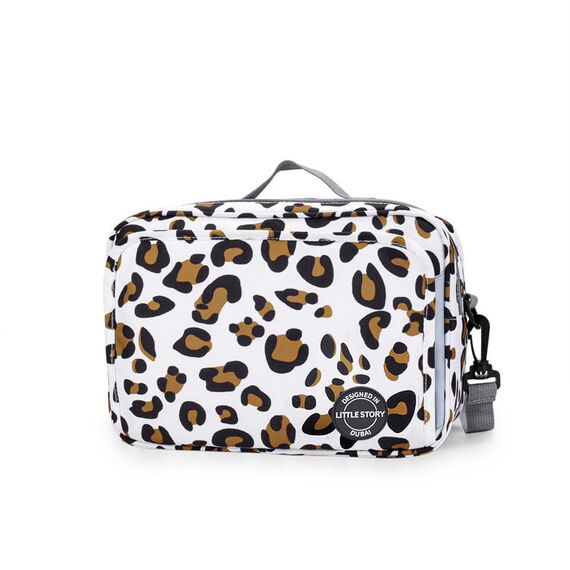 Little Story Baby Diaper Changing Clutch Kit, Color: Leopard Print