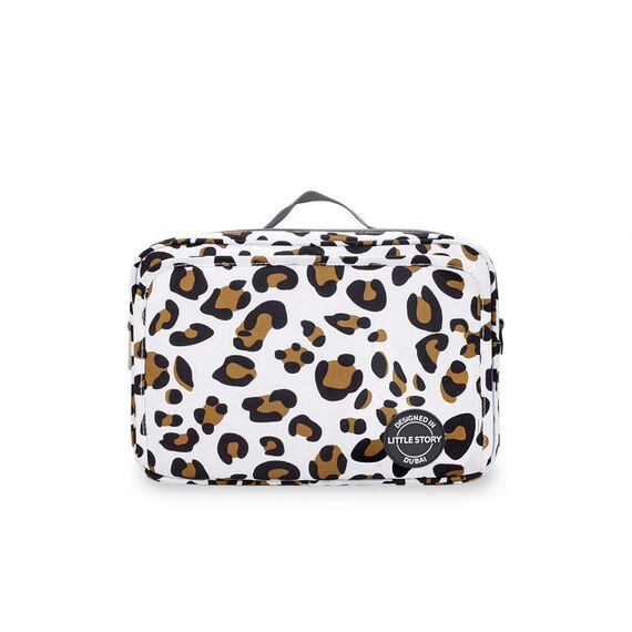 Little Story Baby Diaper Changing Clutch Kit, Color: Leopard Print, 2 image